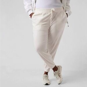 Athleta Women's Off-White Farallon Jogger Pants